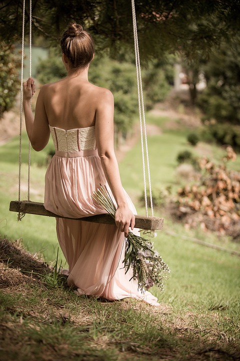 Krásné romantické šaty.